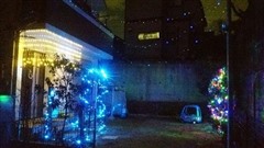 家イルミネーションDIY